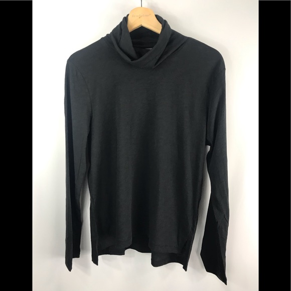 Madewell Whisper Cotton Turtleneck Top 